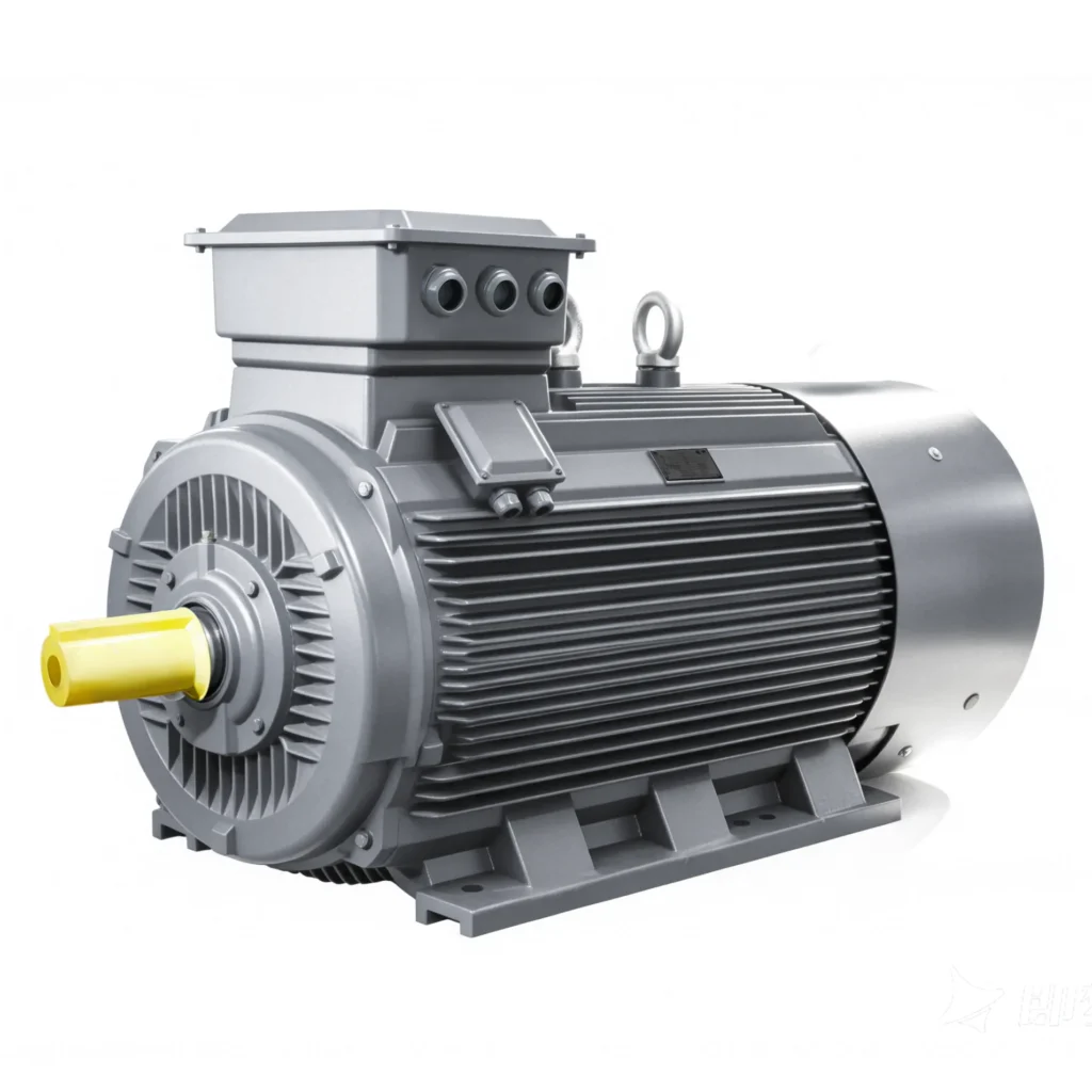 Parte delantera del motor de inducción trifásico YE3